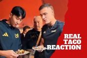 Son Heung Min goes viral after enjoying street tacos in Mexico following LAFC’s win over Cruz Azul.